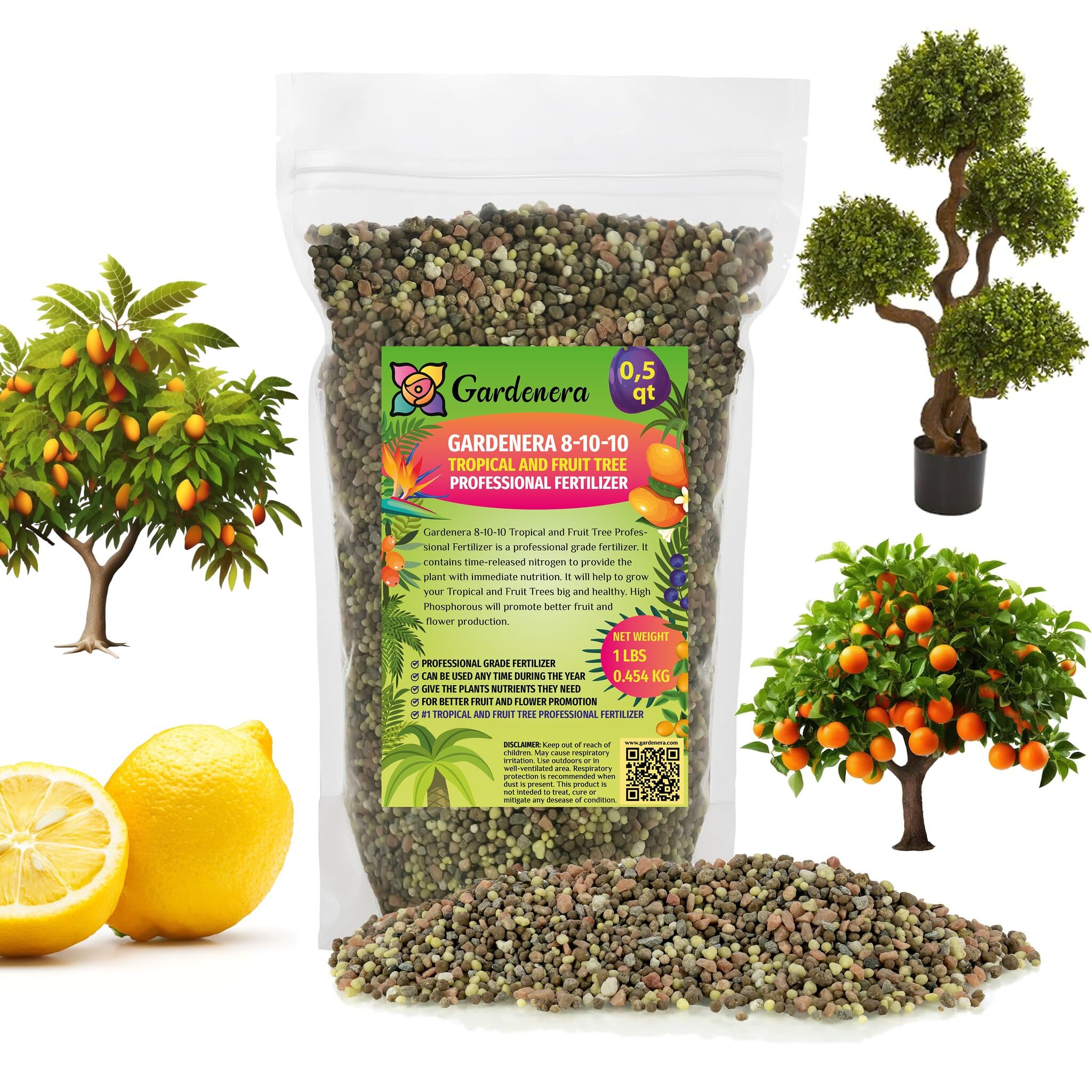 花 agiri Amazon.com: GARDENERA Professional 8-10-10 All Purpose Fertilizer